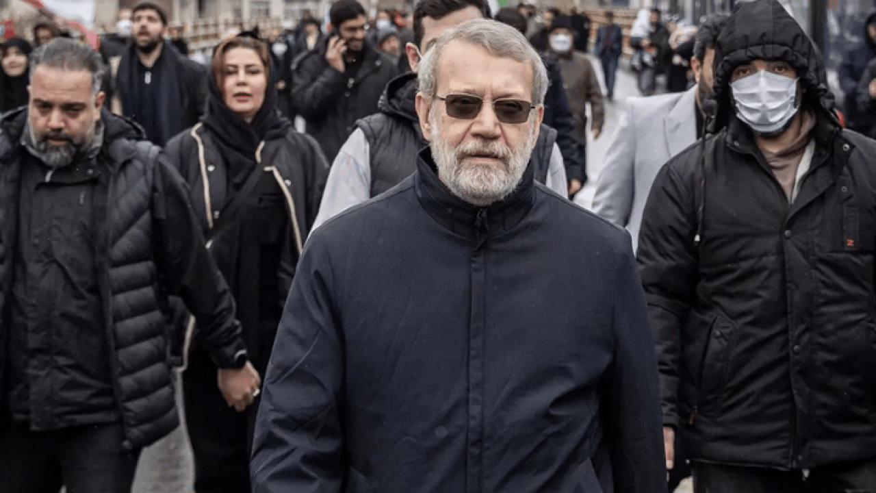 Foto - İran, İsrail'in 'Öldürdük' dediği Laricani'nin mesajını paylaştı! Katil İsrail'e bir tokat daha...