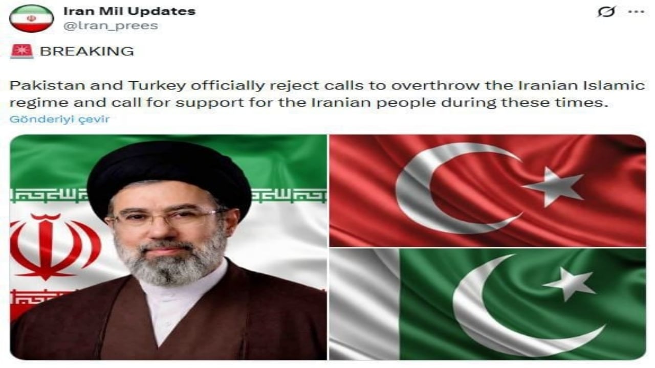 Foto - İran medyasında çıkan haber olay oldu: Türkiye ve Pakistan bayraklarıyla yayınladılar