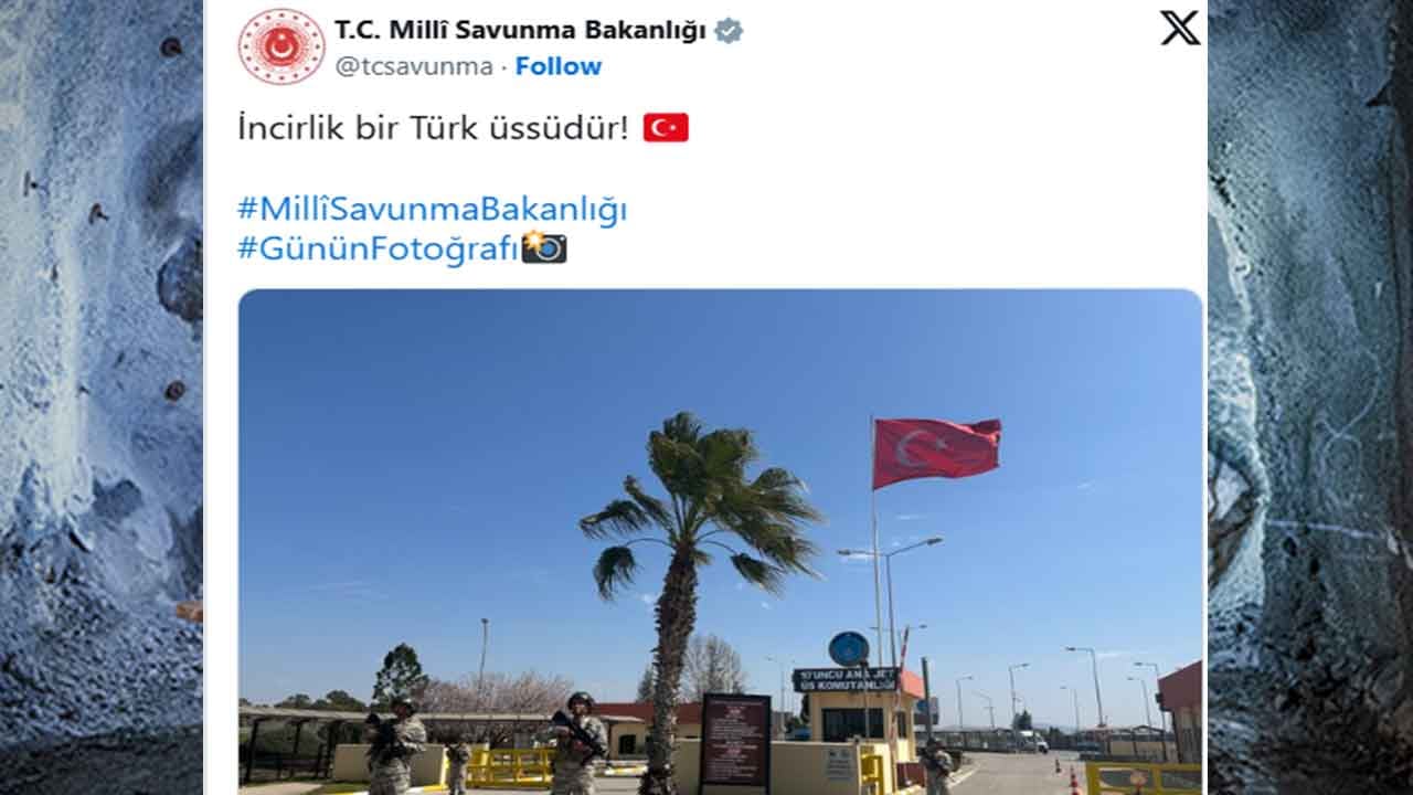 Foto - İran savaşında sıcaak saatler yaşanıyordu: İncirlik Üssü'nden merak uyandıran kare geldi