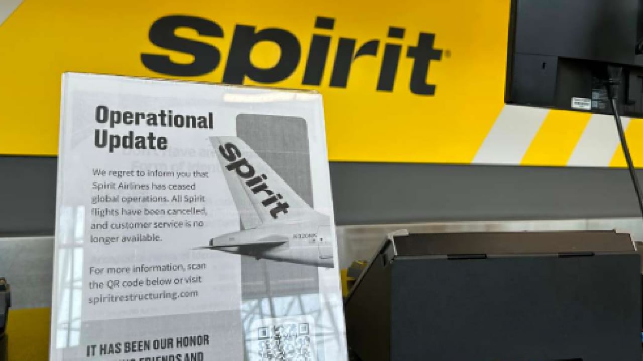 Foto - İran savaşının ilk kurbanı ABD'li hava şirketi oldu: Spirit Airlines bir gecede iflas etti