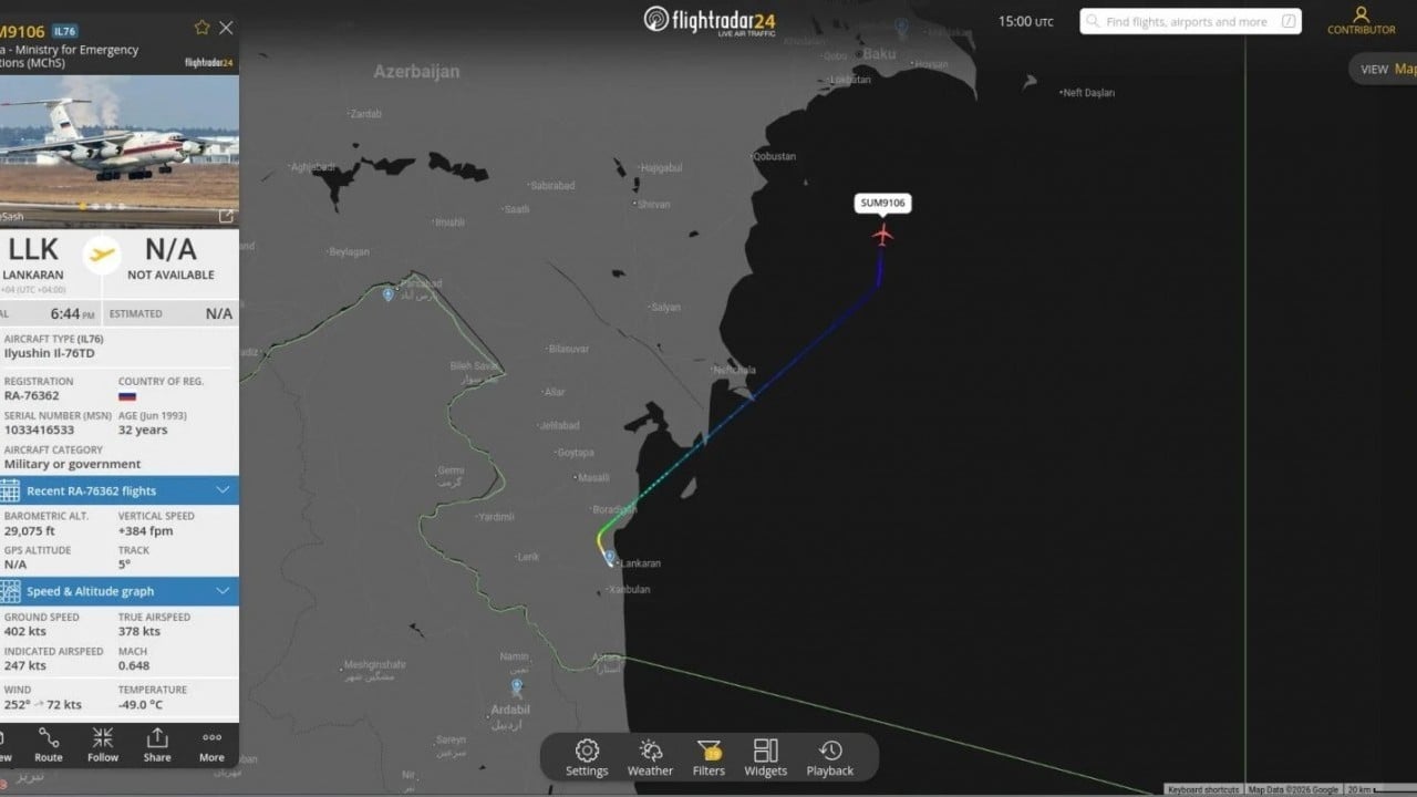 Foto - İran sınırında belirdi! Dünya bu uçağı konuşuyor