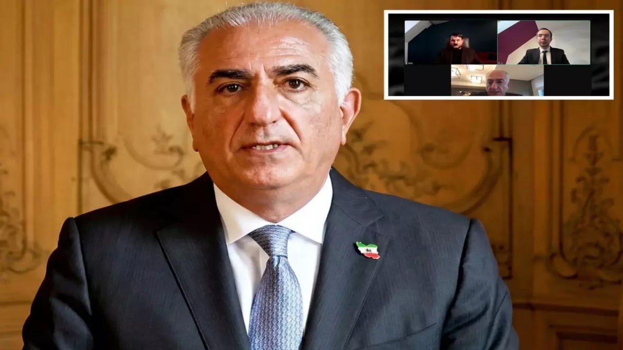 Foto - İran’ın başına geçmek isteyen Batı kuklası Pehlevi’yi öyle böyle kandırmadılar! Canlı yayında herkese rezil kepaze oldu