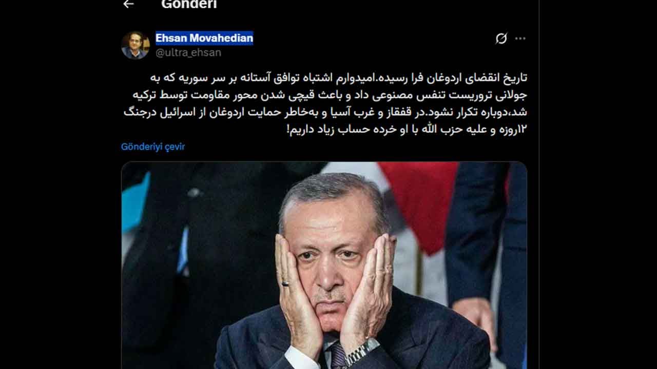 Foto - İranlı isimden küstah çıkış: Türkiye ile bu yüzden bir hesabımız var