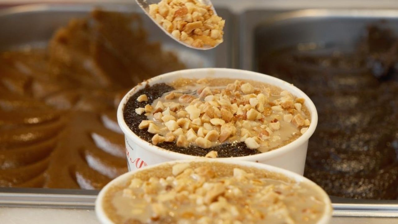 Foto - İrmik helvasını dondurmayla buluşturup dünyaya yediriyor