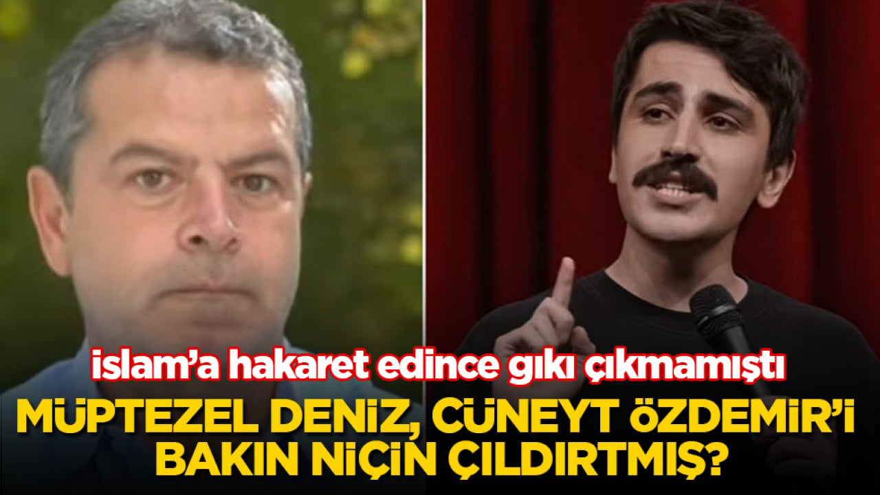 İslam’a hakaret edince gıkı çıkmamıştı! Müptezel Deniz Göktaş, Cüneyt Özdemir’i bakın niçin çıldırtmış?