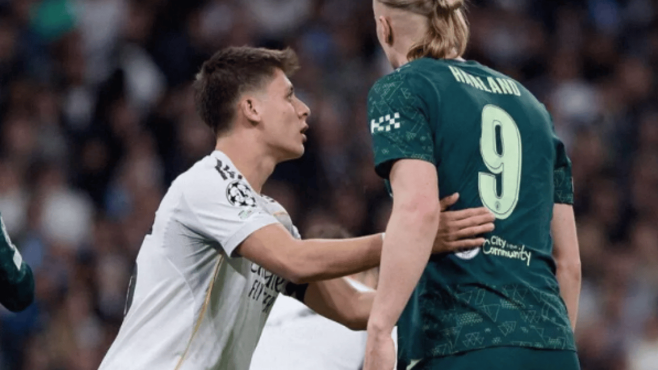 Foto - İspanyolları sarsacak görüntü oldu! Resmen herkes şok oldu! Arda Güler'in Erling Haaland eşleşmesi...