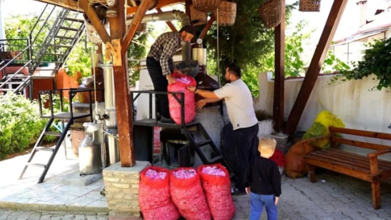 Foto - Isparta'dan dünyaya ihraç ediliyor! Kokusuna herkes hayran kalıyor!