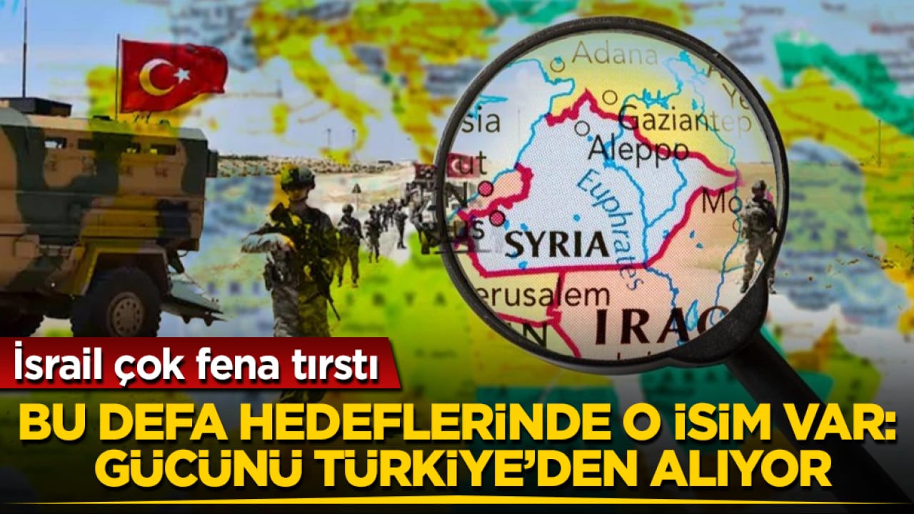 İsrail çok fena tırstı! Bu defa hedeflerinde o isim var: Gücünü Türkiye’den alıyor