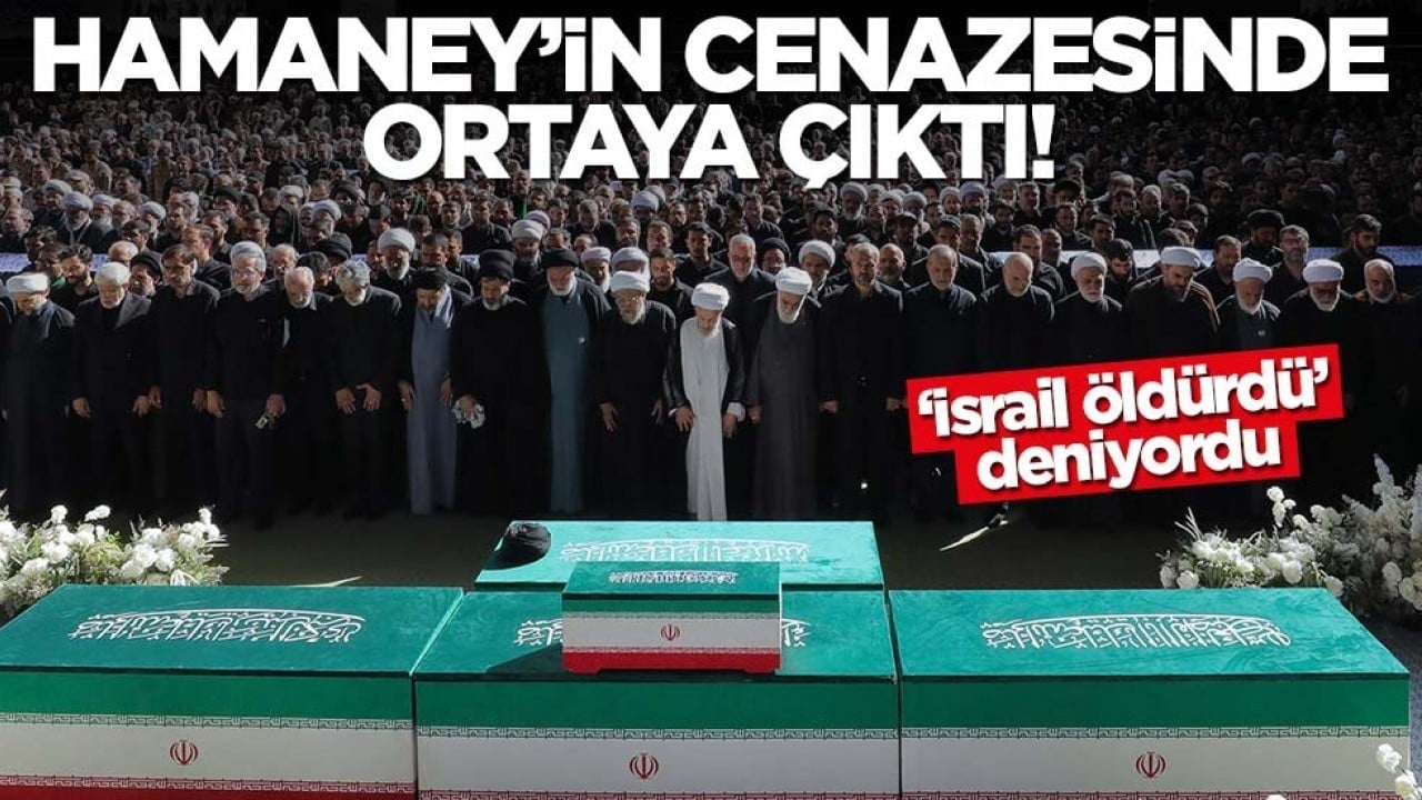 'İsrail öldürdü' deniyordu... Ahmadinejad Hamaney'in cenazesine katıldı!