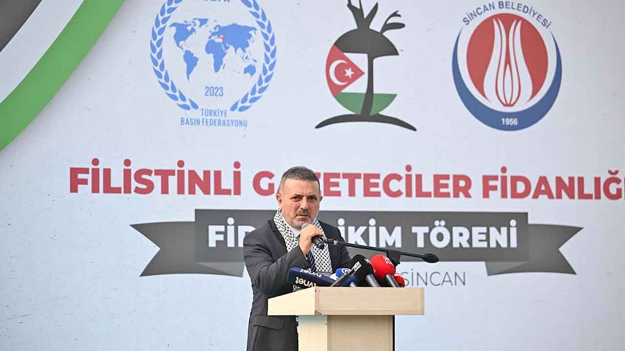 Foto - İsrail soykırımında şehit olan 250 Filistinli gazeteci anıldı: İnsanlık vicdanında ‘umut tohumu’ diktiler