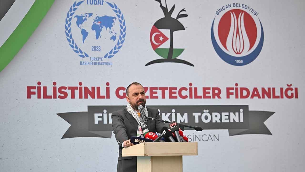 Foto - İsrail soykırımında şehit olan 250 Filistinli gazeteci anıldı: İnsanlık vicdanında ‘umut tohumu’ diktiler