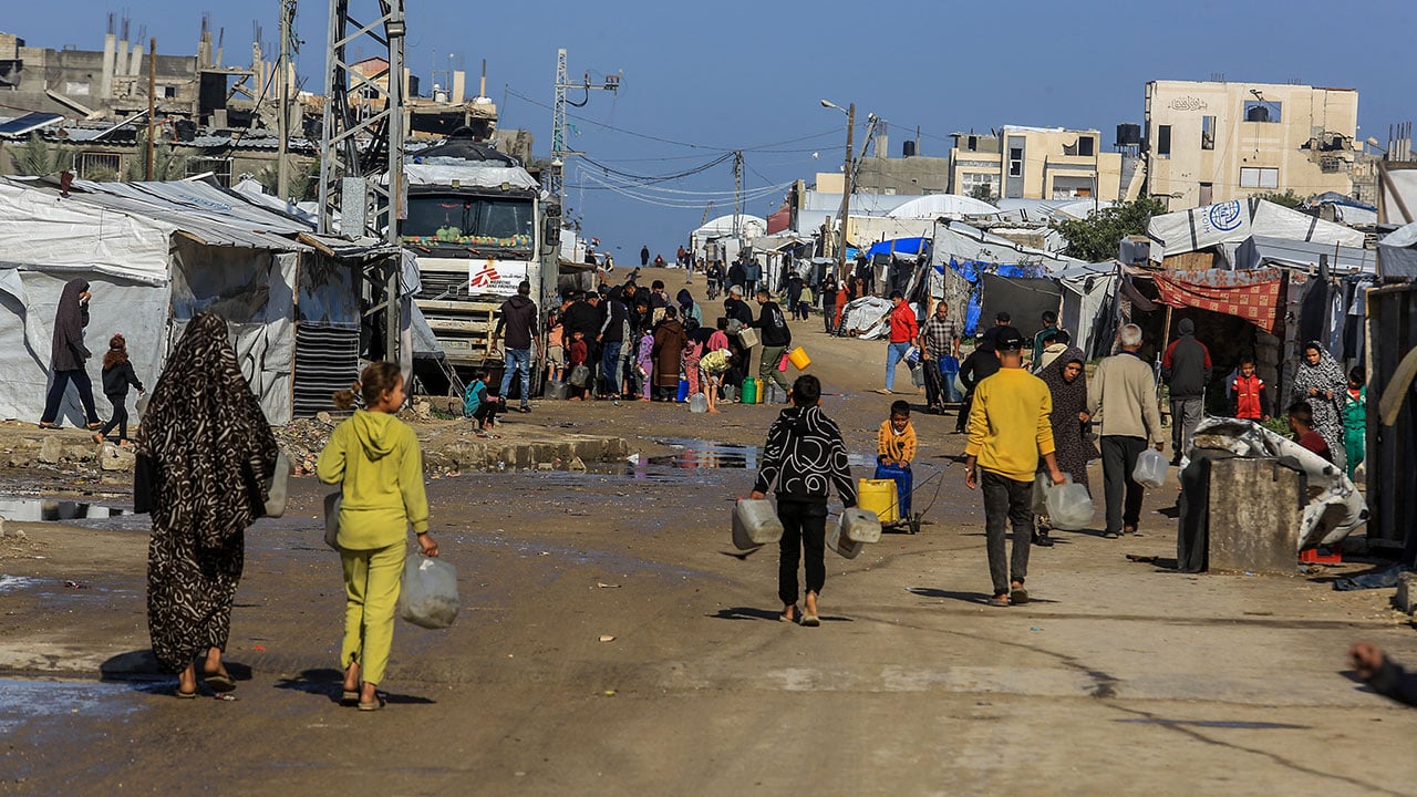 Foto - İsrail zulmü devam ediyor: Su krizi giderek büyüdü