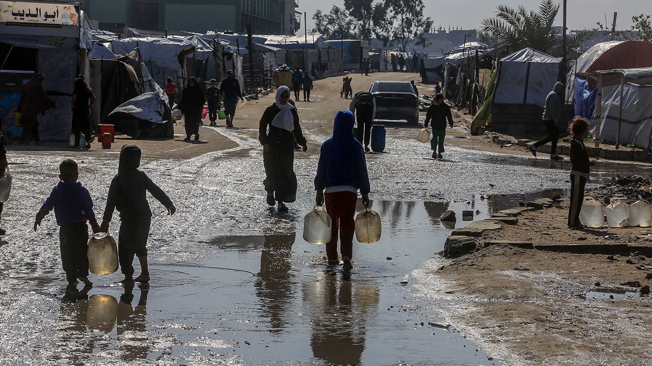 Foto - İsrail zulmü devam ediyor: Su krizi giderek büyüdü
