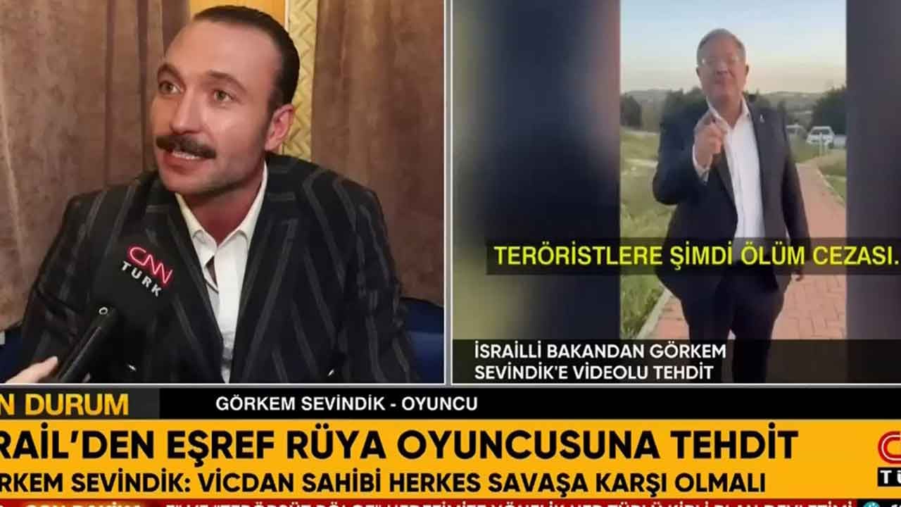 Foto - İsrail'den Eşref Rüya başrolü Görkem Sevindik'e tehdit: Hayal kırıklığına uğradılar