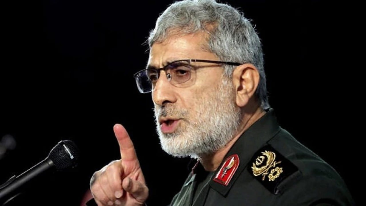 Foto - 'İsrail'e kaçtı, ortadan kayboldu' deniyordu! Ve İranlı komutan İsmail Kaani'den olay hamle geldi