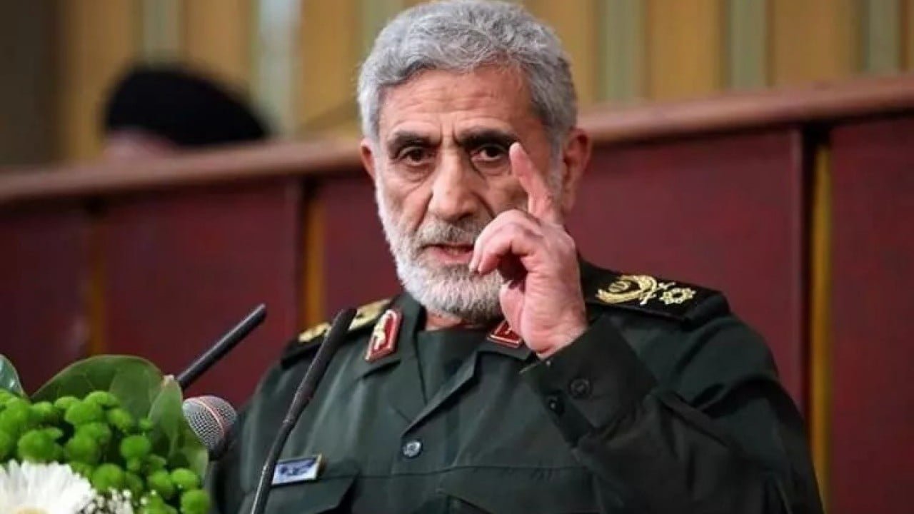 Foto - 'İsrail'e kaçtı, ortadan kayboldu' deniyordu! Ve İranlı komutan İsmail Kaani'den olay hamle geldi