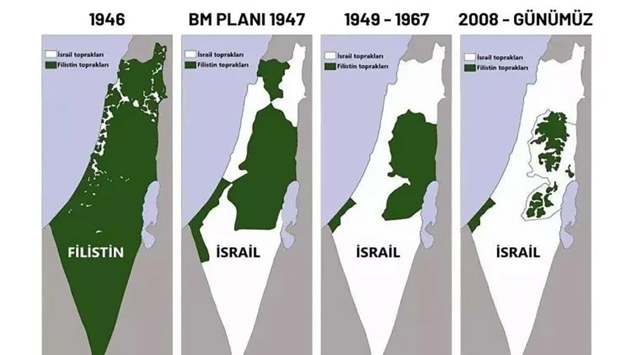 Foto - İsrail’in hedefinde hangi ülkeler var! Vaat edildiği söylenen toprakların sınırı Kur'an'da cevabı verilmiş