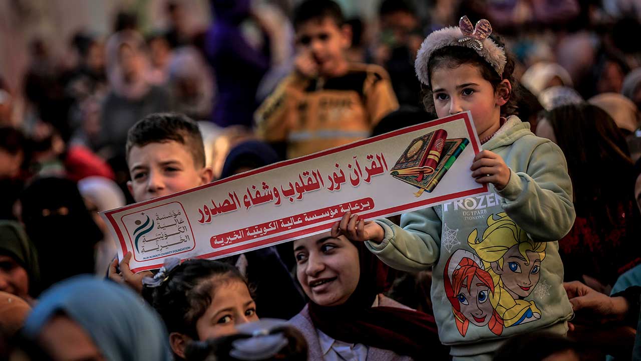 Foto - İsrail'in yakıp yıktığı Gazze’de 500 hafız için mezuniyet töreni düzenlendi 