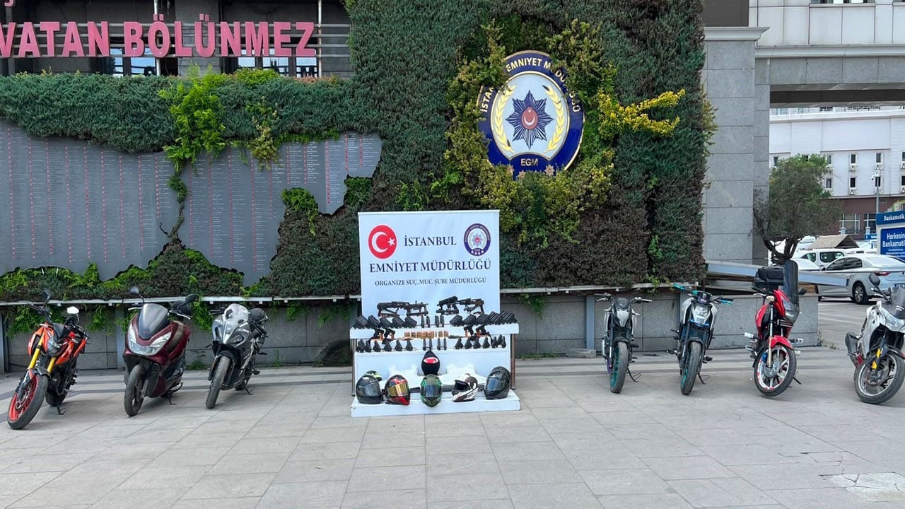 Foto - İstanbul Emniyet Müdürlüğü sergiledi: İşte o suç makineleri… 