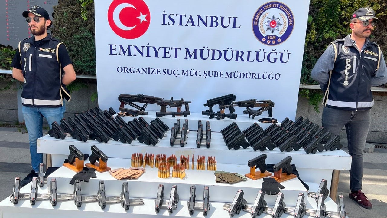 Foto - İstanbul Emniyet Müdürlüğü sergiledi: İşte o suç makineleri… 