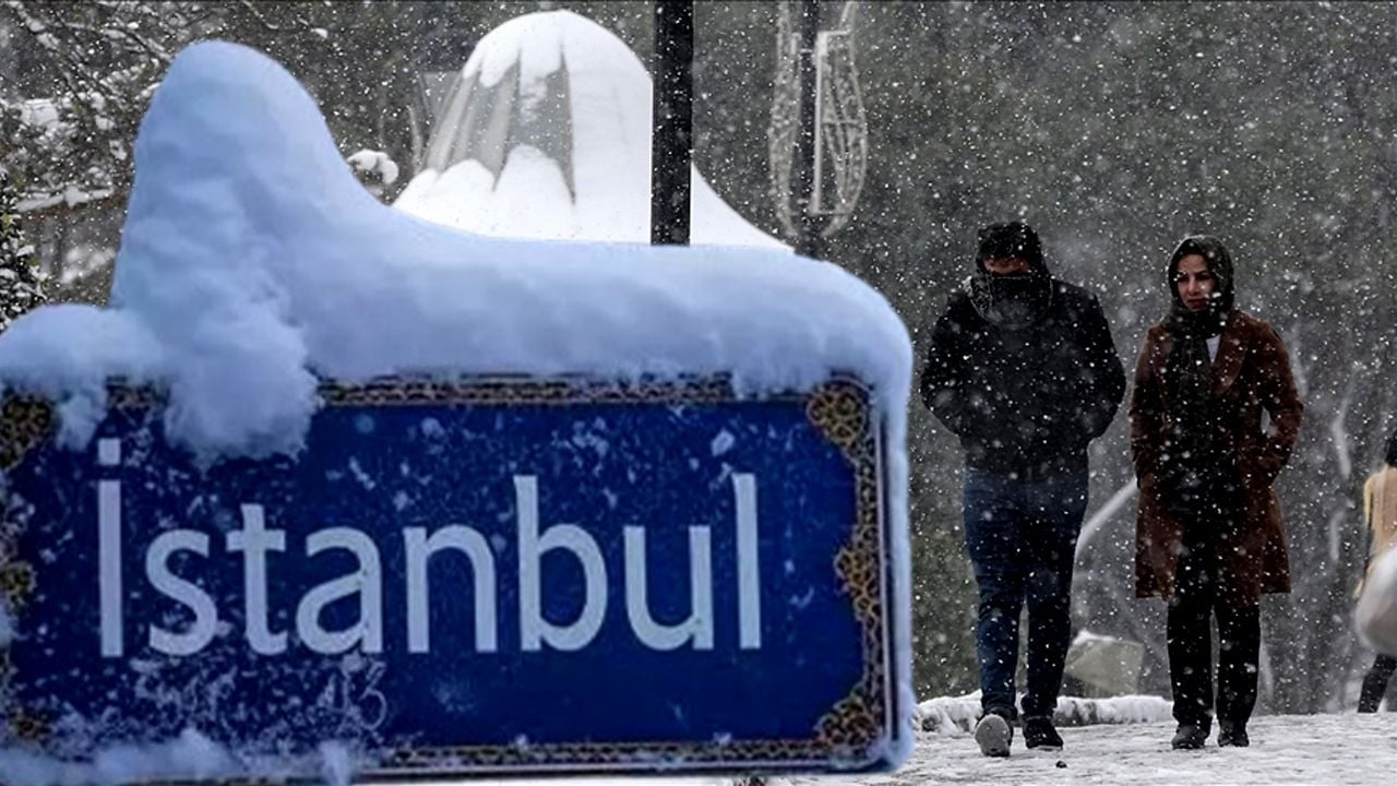 Foto - İstanbul’a kar uyarısı: Beklenenden daha şiddetli olacak, imkanı olan o gün evden çıkmasın