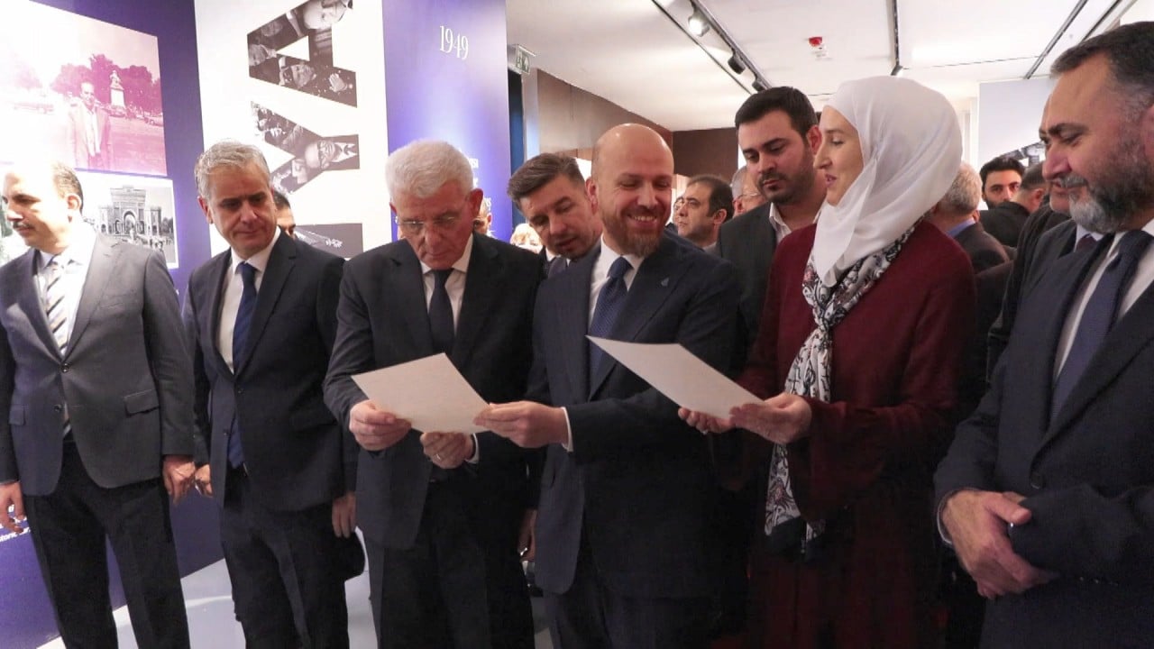 Foto - İstanbul’da ‘Aliya 100 Yaşında: Hayat, Fikir, Mücadele Sergisi' açıldı