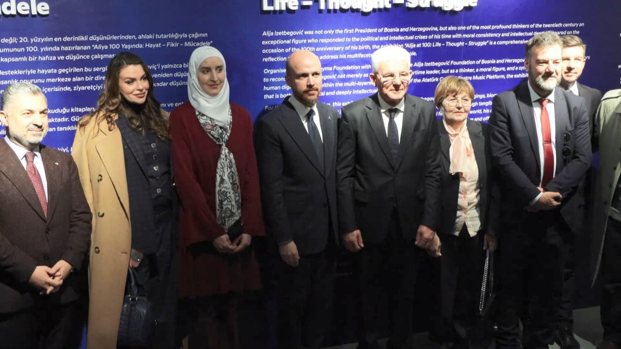 Foto - İstanbul’da ‘Aliya 100 Yaşında: Hayat, Fikir, Mücadele Sergisi' açıldı