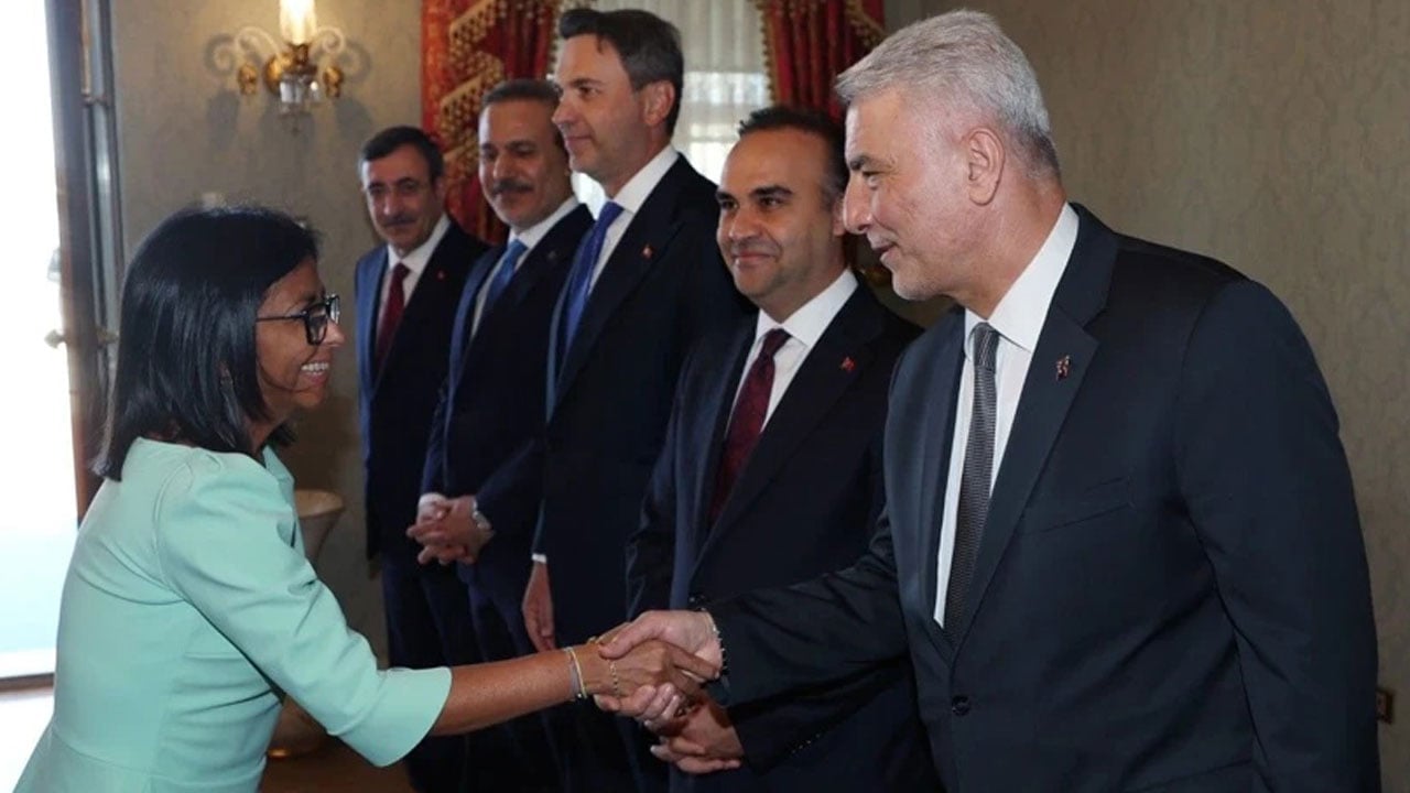 Foto - İstanbul'da işbirliği görüşmesi! Başkan Erdoğan, Venezuela Devlet Başkanı Delcy Rodriguez kabul etti!