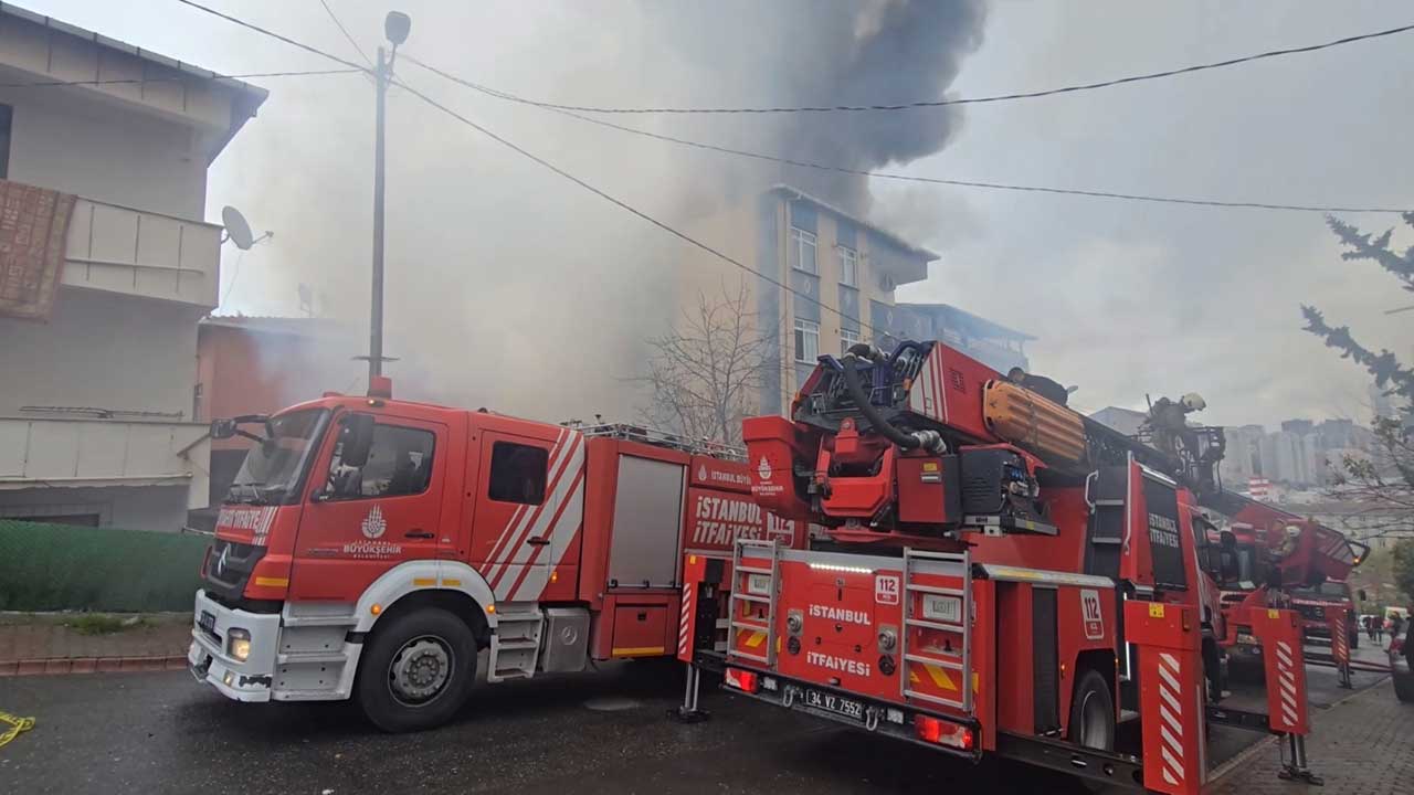 Foto - İstanbul'da korku dolu anlar