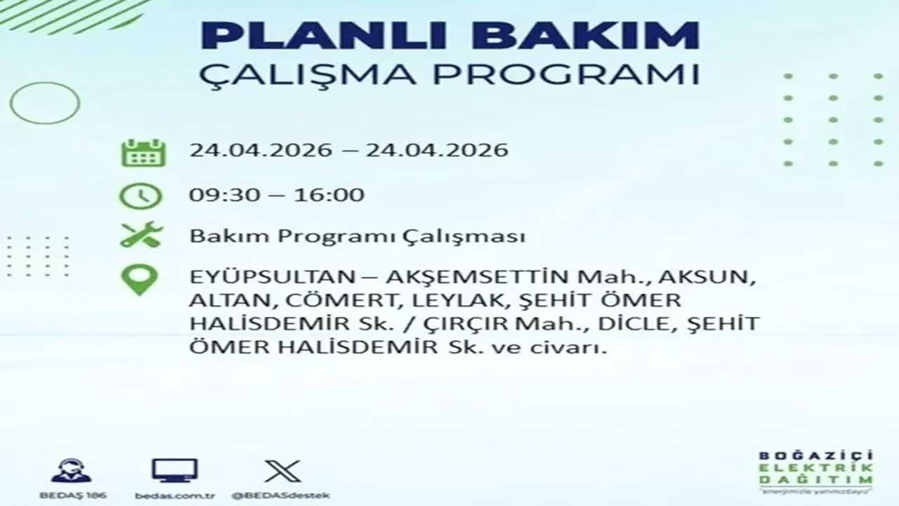 Foto - İstanbul'da milyonlarca kişiyi etkileyecek elektrik kesintisi uyarısı: BEDAŞ düğmeye bastı!