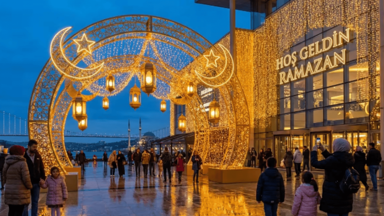 Foto - İstanbul’da Ramazan ışıltısı: Sembol yapılar hilal ve yıldız temalı süslemelerle ışıklandırılacak