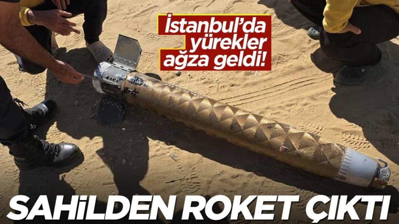 İstanbul’da yürekler ağza geldi! Sahilden askeri mühimmat çıktı!