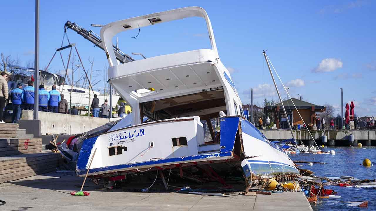 Foto - İstanbul’daki felaketin izleri fırtına dinince ortaya çıktı