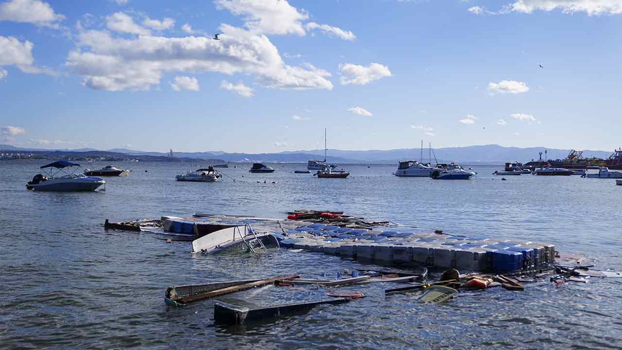 Foto - İstanbul’daki felaketin izleri fırtına dinince ortaya çıktı