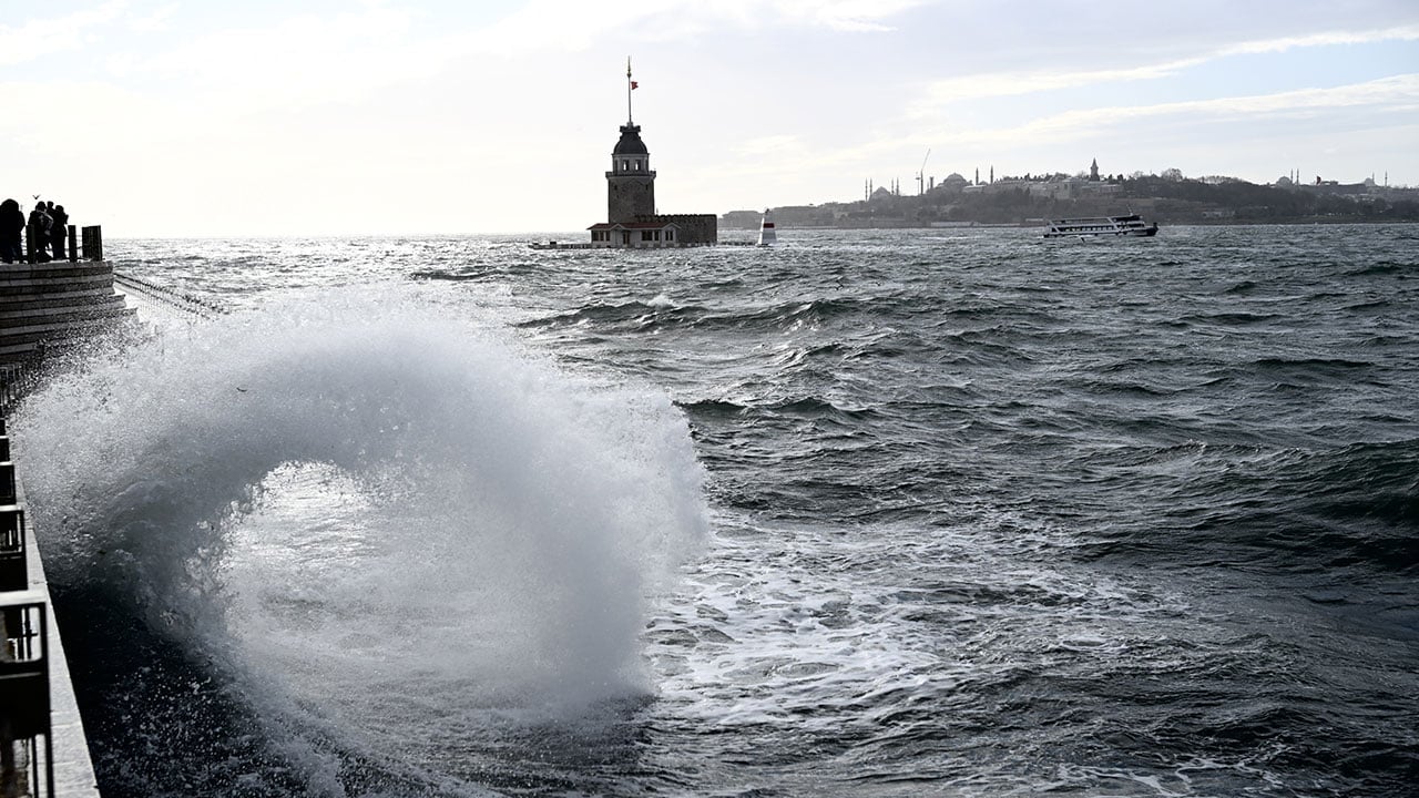 Foto - İstanbul'dan fırtına manzaraları