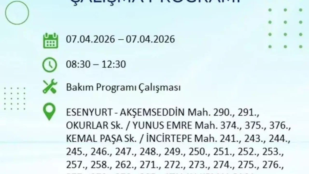 Foto - İstanbul'un 22 ilçesi 9 saat boyunca karanlığa gömülecek! İşte ilçe ilçe mahalle mahalle tam liste