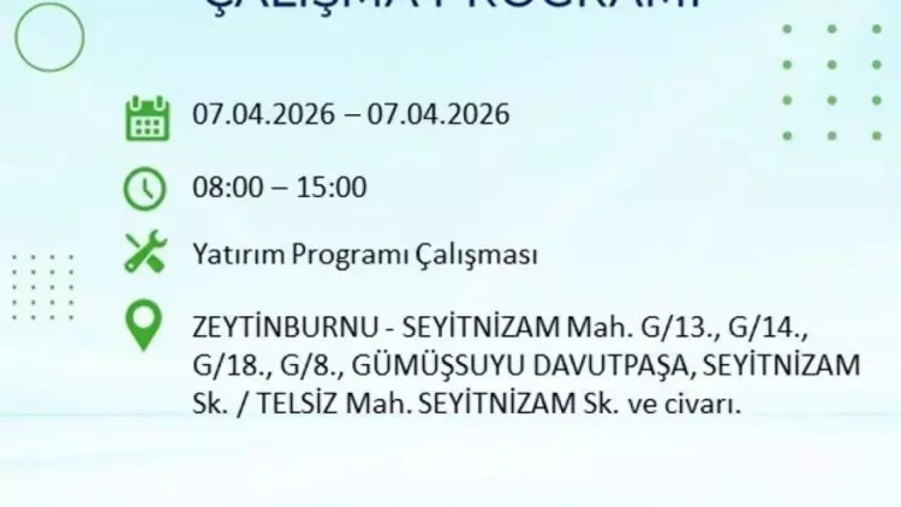 Foto - İstanbul'un 22 ilçesi 9 saat boyunca karanlığa gömülecek! İşte ilçe ilçe mahalle mahalle tam liste