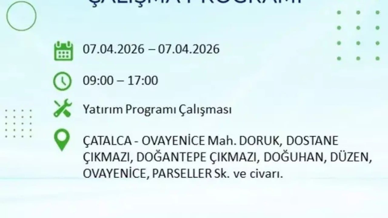 Foto - İstanbul'un 22 ilçesi 9 saat boyunca karanlığa gömülecek! İşte ilçe ilçe mahalle mahalle tam liste