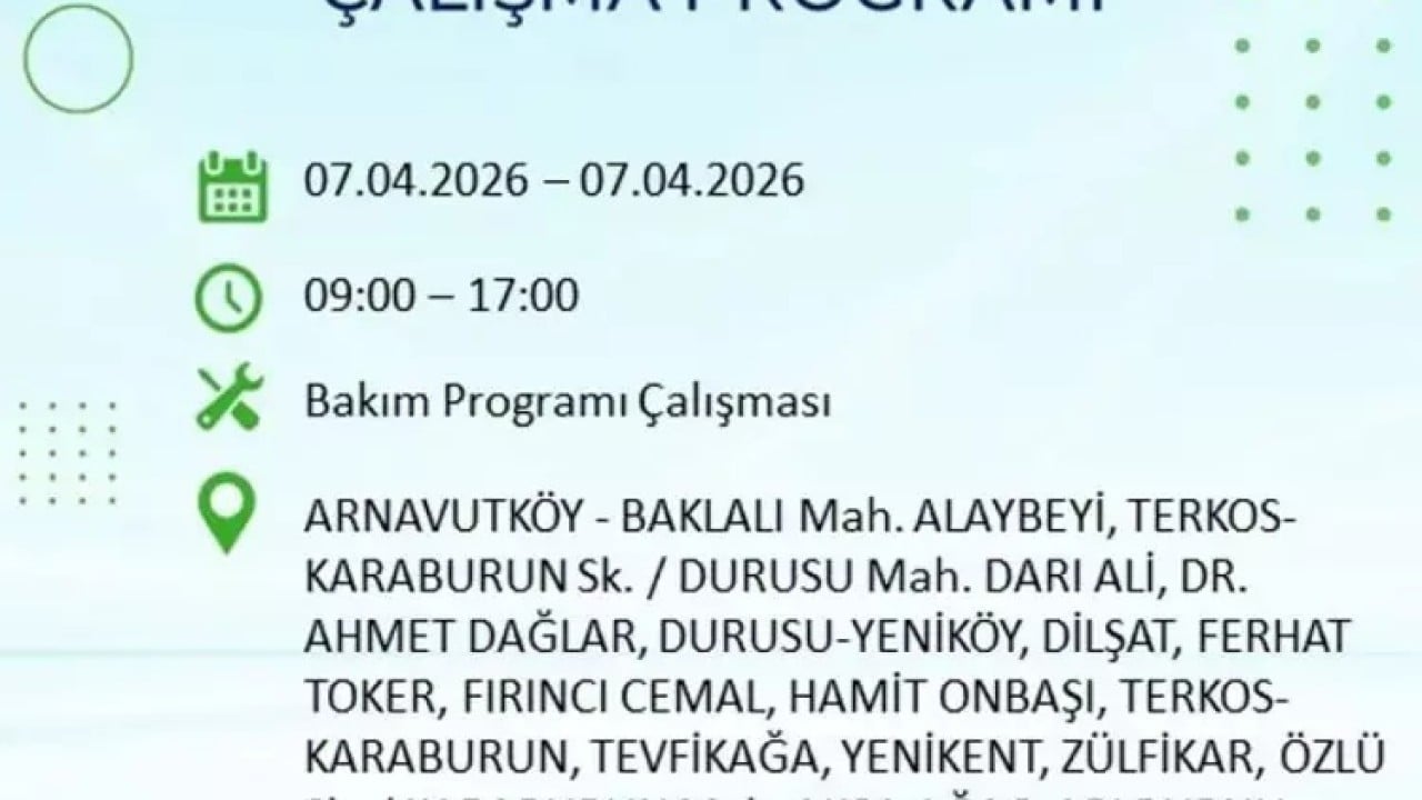 Foto - İstanbul'un 22 ilçesi 9 saat boyunca karanlığa gömülecek! İşte ilçe ilçe mahalle mahalle tam liste