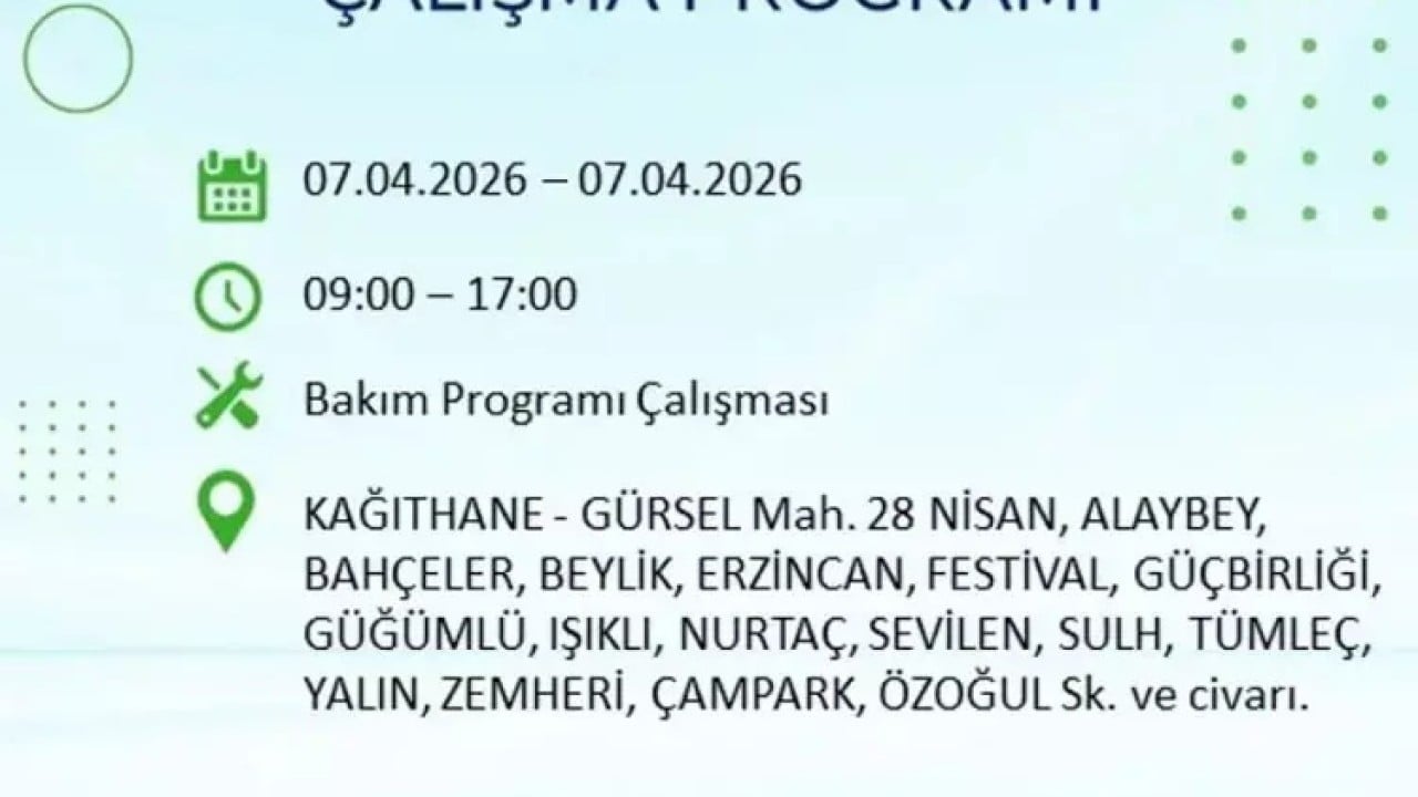 Foto - İstanbul'un 22 ilçesi 9 saat boyunca karanlığa gömülecek! İşte ilçe ilçe mahalle mahalle tam liste