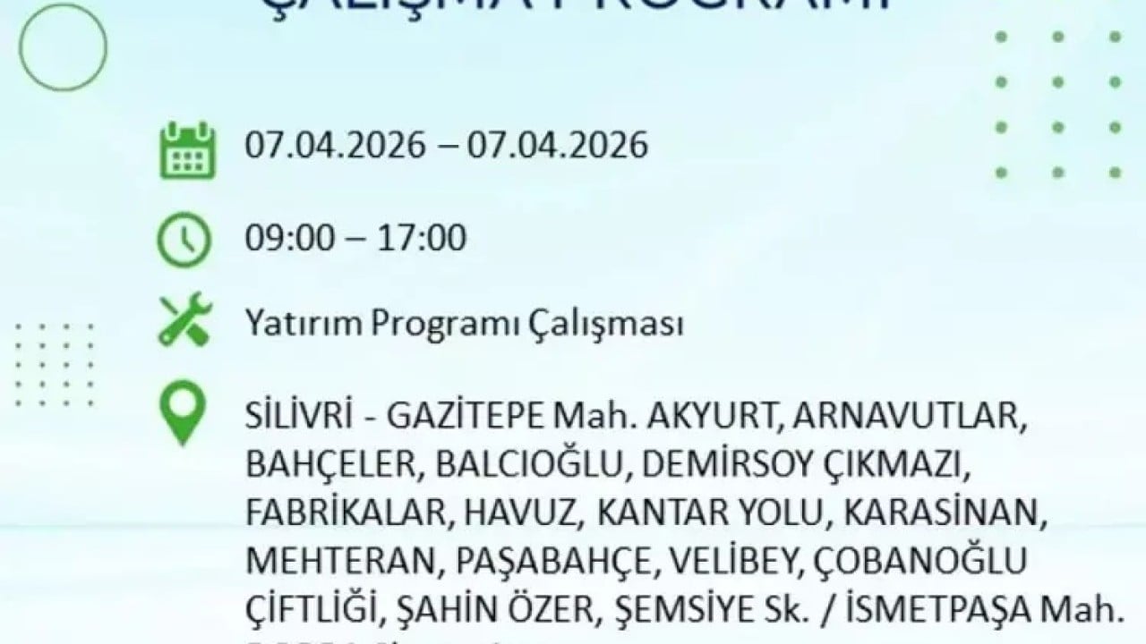 Foto - İstanbul'un 22 ilçesi 9 saat boyunca karanlığa gömülecek! İşte ilçe ilçe mahalle mahalle tam liste