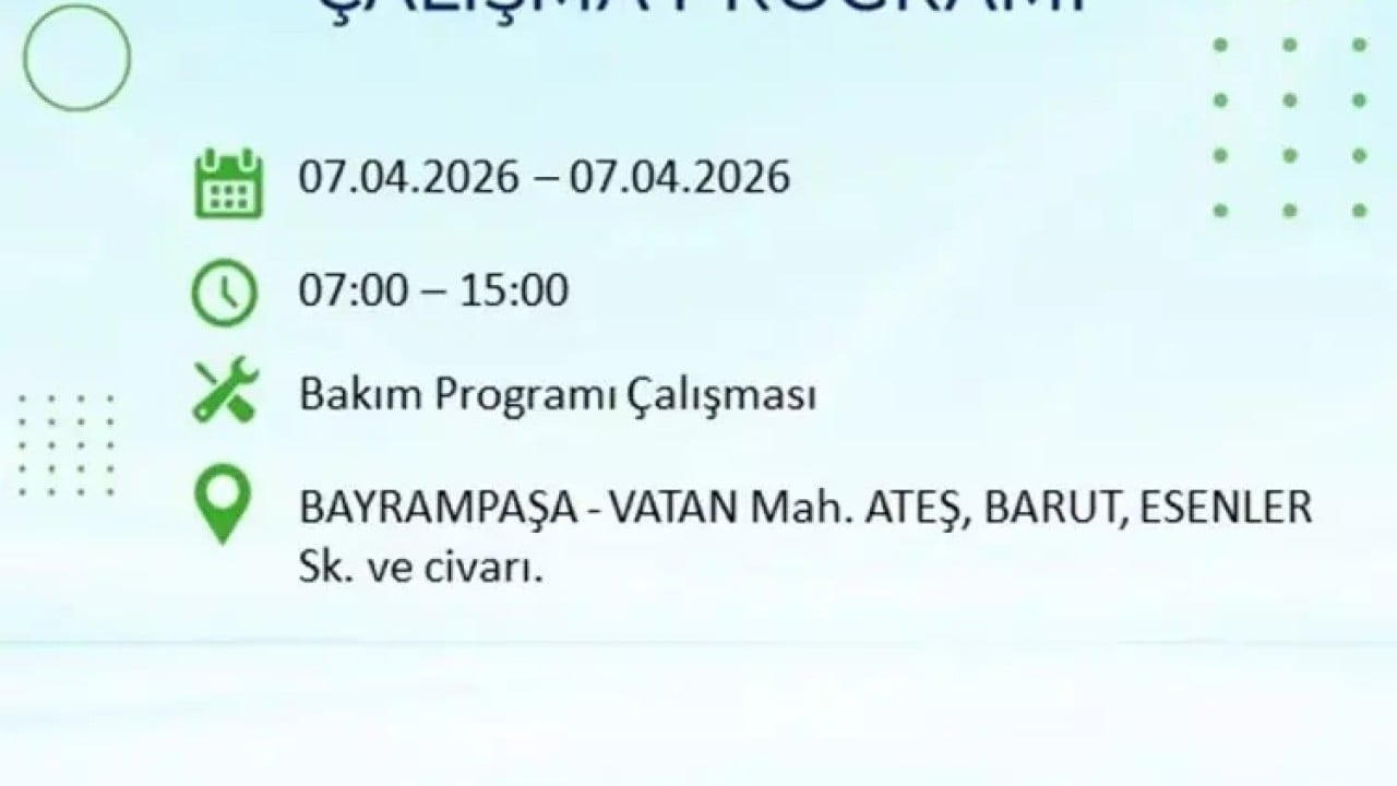 Foto - İstanbul'un 22 ilçesi 9 saat boyunca karanlığa gömülecek! İşte ilçe ilçe mahalle mahalle tam liste