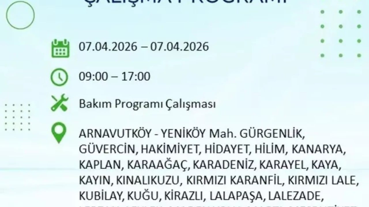 Foto - İstanbul'un 22 ilçesi 9 saat boyunca karanlığa gömülecek! İşte ilçe ilçe mahalle mahalle tam liste