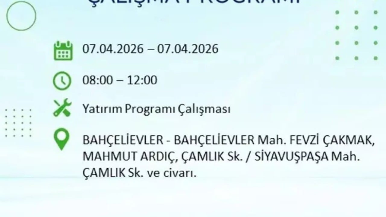 Foto - İstanbul'un 22 ilçesi 9 saat boyunca karanlığa gömülecek! İşte ilçe ilçe mahalle mahalle tam liste