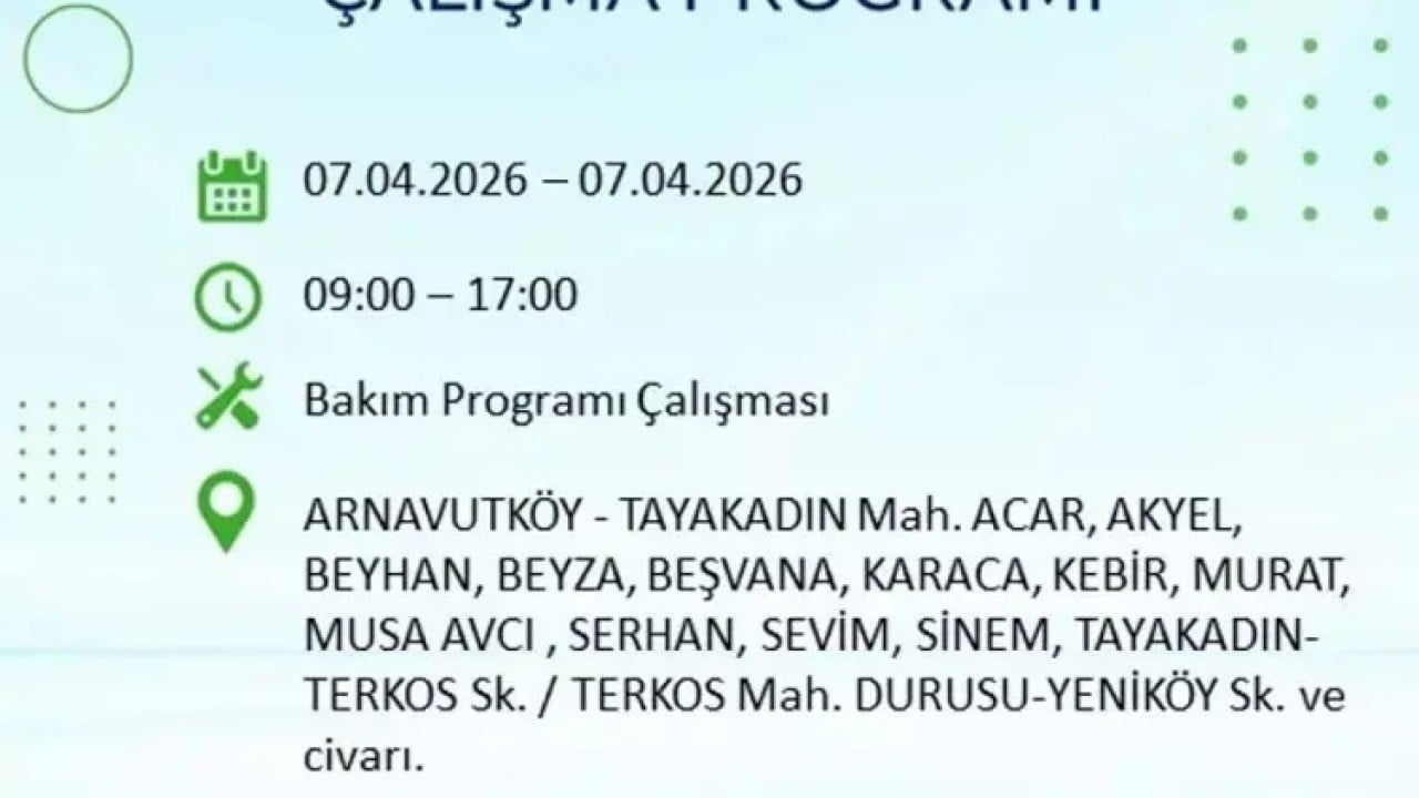 Foto - İstanbul'un 22 ilçesi 9 saat boyunca karanlığa gömülecek! İşte ilçe ilçe mahalle mahalle tam liste