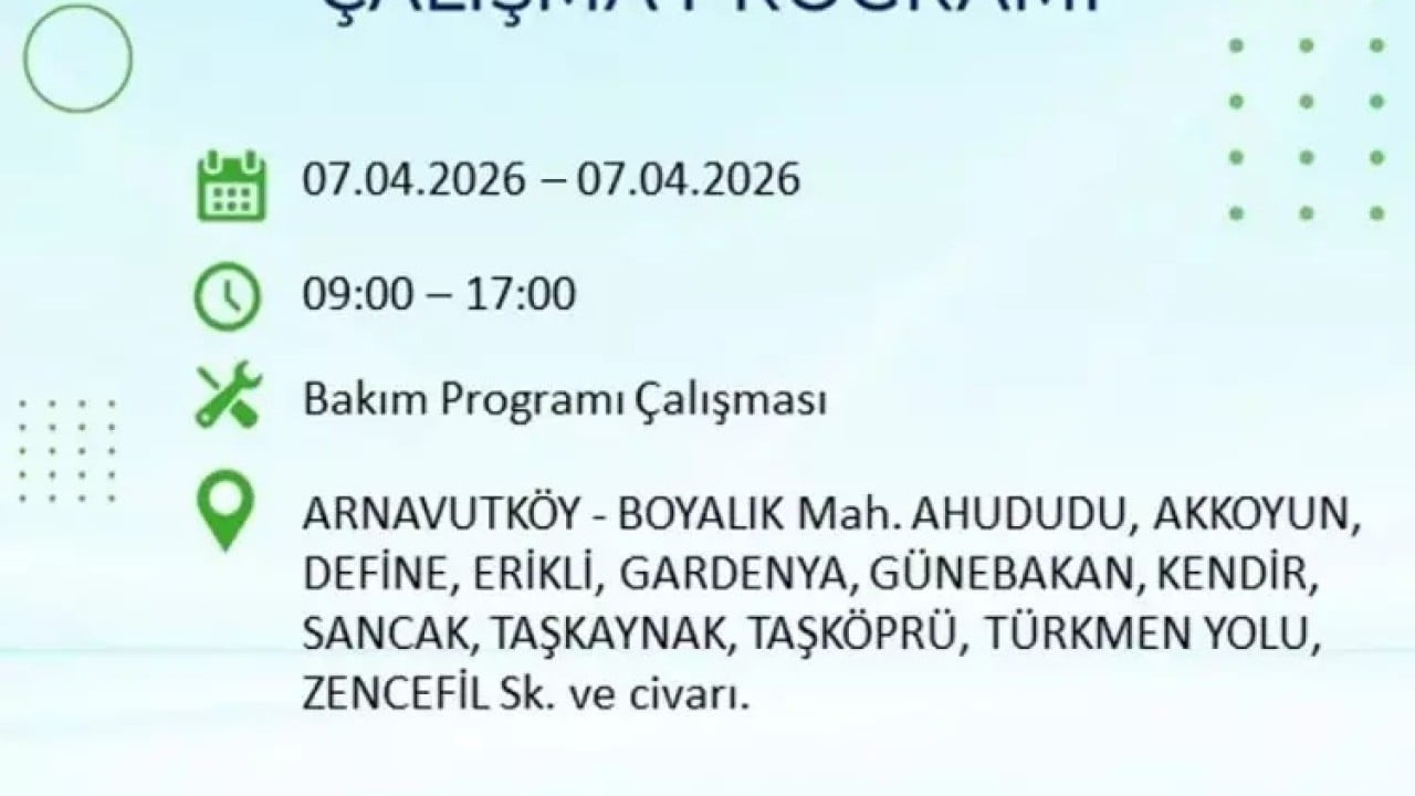 Foto - İstanbul'un 22 ilçesi 9 saat boyunca karanlığa gömülecek! İşte ilçe ilçe mahalle mahalle tam liste
