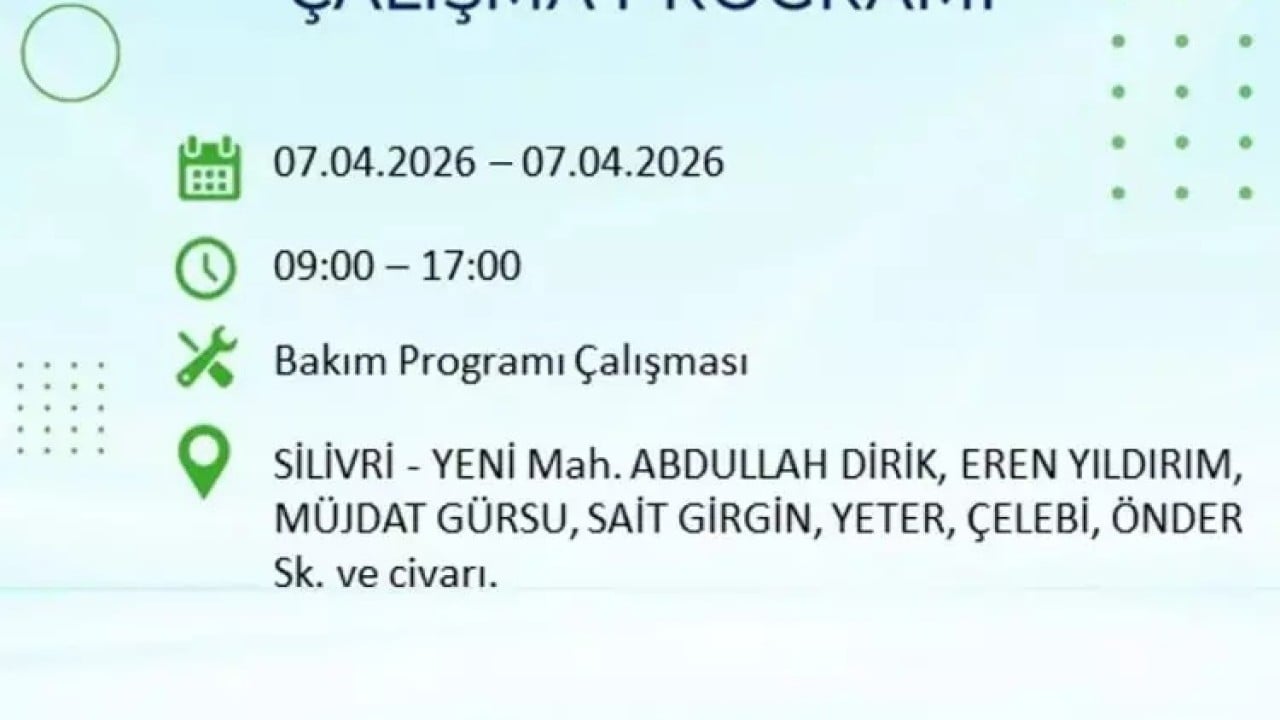 Foto - İstanbul'un 22 ilçesi 9 saat boyunca karanlığa gömülecek! İşte ilçe ilçe mahalle mahalle tam liste