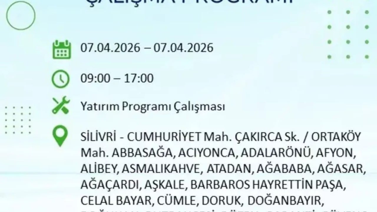 Foto - İstanbul'un 22 ilçesi 9 saat boyunca karanlığa gömülecek! İşte ilçe ilçe mahalle mahalle tam liste