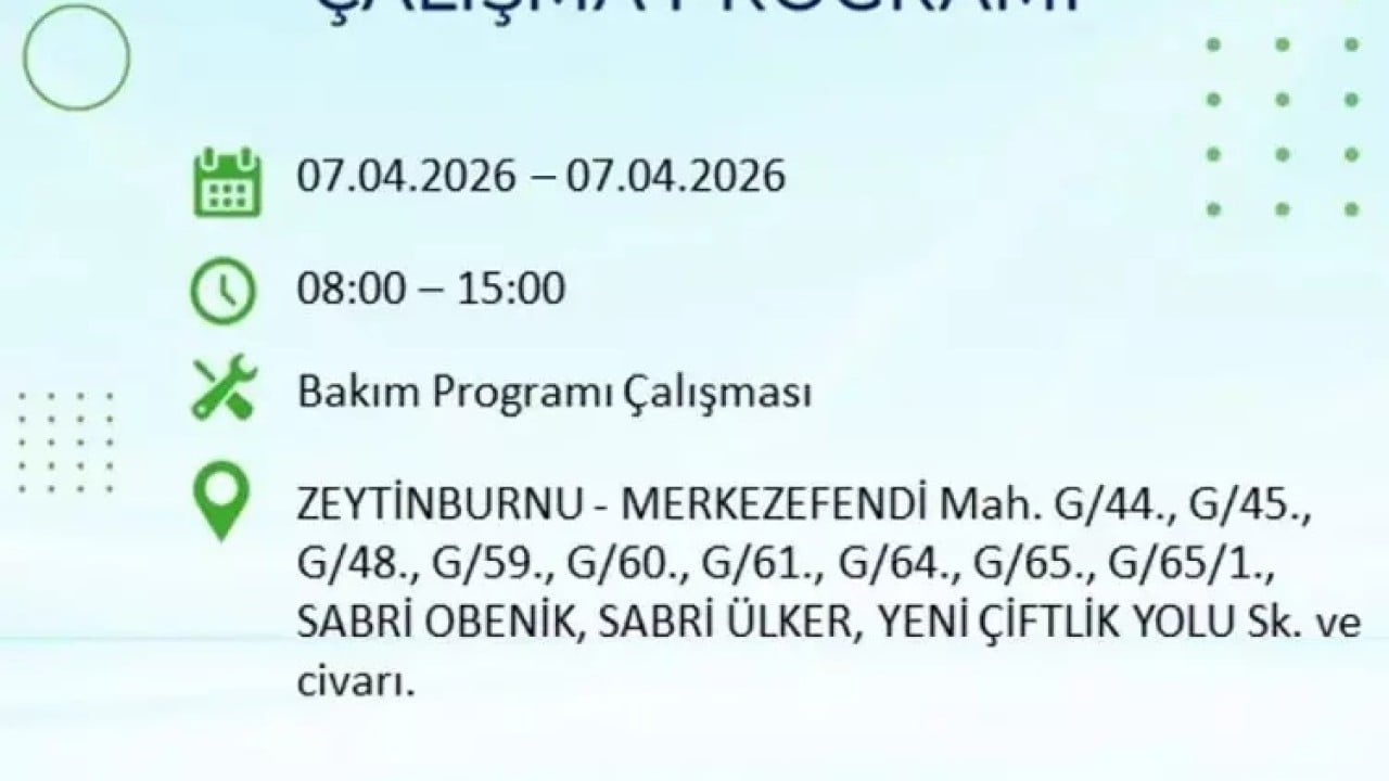 Foto - İstanbul'un 22 ilçesi 9 saat boyunca karanlığa gömülecek! İşte ilçe ilçe mahalle mahalle tam liste