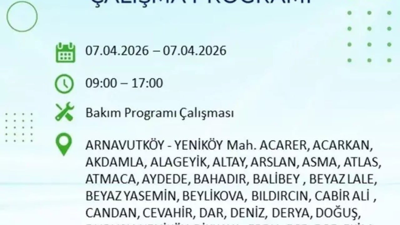 Foto - İstanbul'un 22 ilçesi 9 saat boyunca karanlığa gömülecek! İşte ilçe ilçe mahalle mahalle tam liste